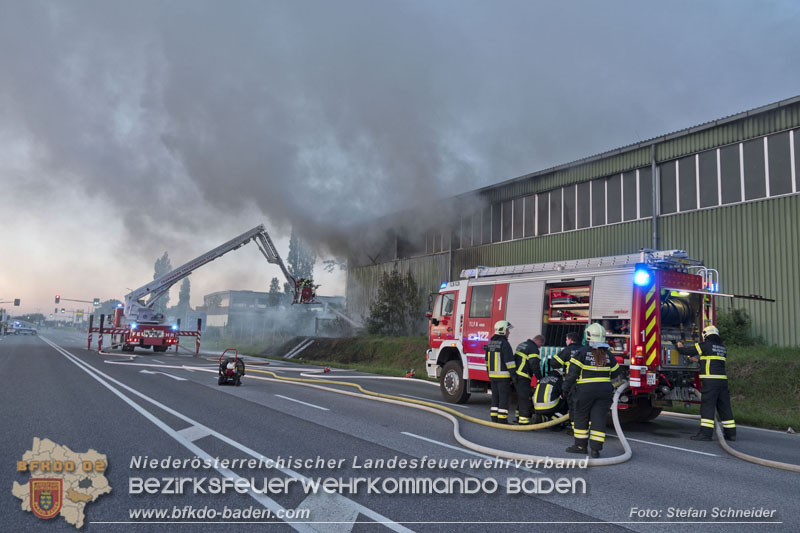 20240616_Brand in einem Abfallwirtschaftsbetrieb in Traiskirchen Ortsteil Wienersdorf Foto: Stefan Schneider BFKDO BADEN 20240616_Brand in einem Abfallwirtschaftsbetrieb in Traiskirchen Ortsteil Wienersdorf Foto: Stefan Schneider BFKDO BADEN