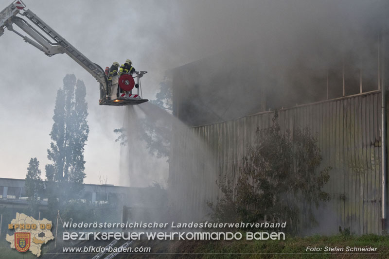 20240616_Brand in einem Abfallwirtschaftsbetrieb in Traiskirchen Ortsteil Wienersdorf Foto: Stefan Schneider BFKDO BADEN 20240616_Brand in einem Abfallwirtschaftsbetrieb in Traiskirchen Ortsteil Wienersdorf Foto: Stefan Schneider BFKDO BADEN