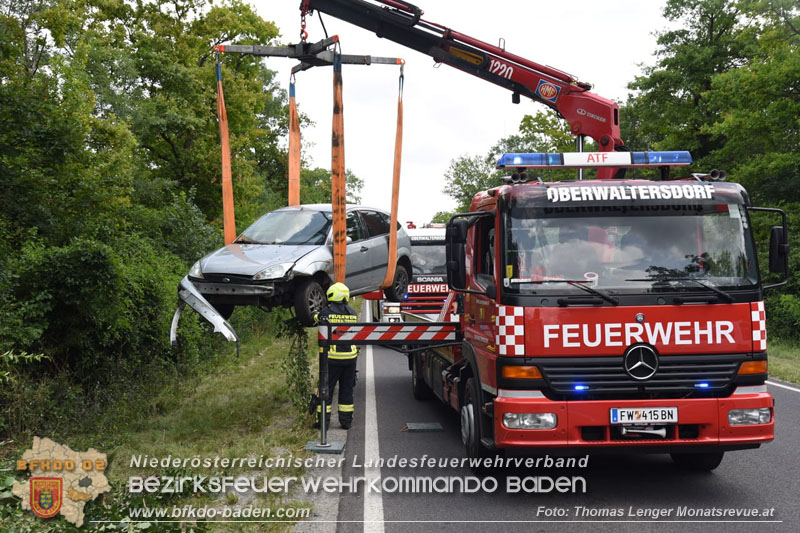 20240627 Aufwendige Bergung nach Wildunfall auf der LB210  Foto: Thomas Lenger Monatsrevue.at