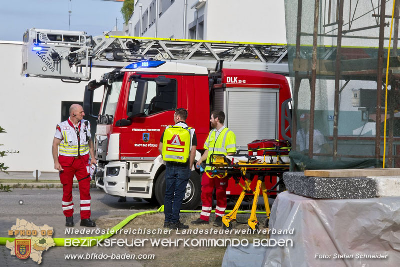 20240706_Küchenbrand in Mehrparteinwohnhaus in Bad Vöslau  Foto: Stefan Schneider BFKDO BADEN