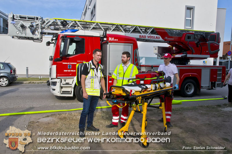 20240706_Küchenbrand in Mehrparteinwohnhaus in Bad Vöslau  Foto: Stefan Schneider BFKDO BADEN