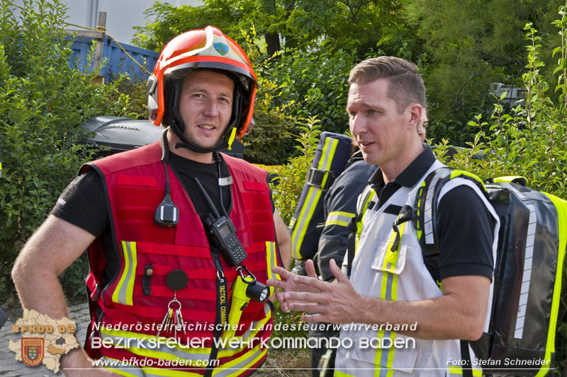 20240706_Küchenbrand in Mehrparteinwohnhaus in Bad Vöslau  Foto: Stefan Schneider BFKDO BADEN