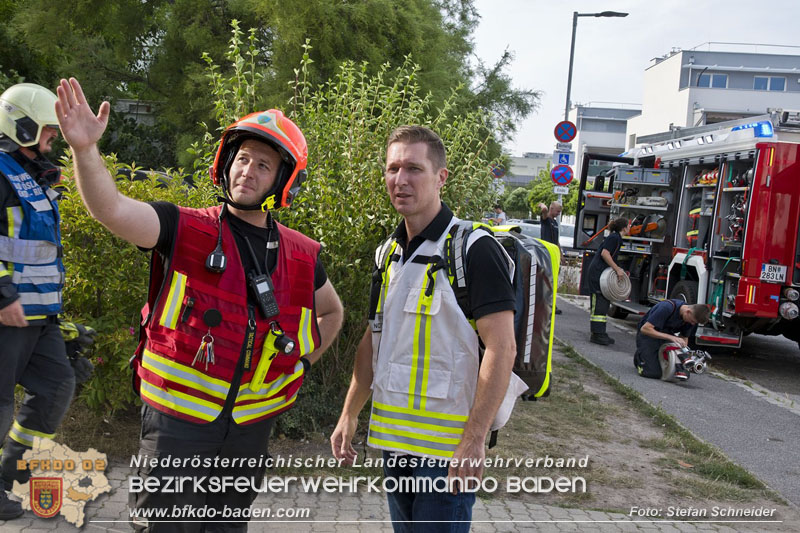 20240706_Küchenbrand in Mehrparteinwohnhaus in Bad Vöslau  Foto: Stefan Schneider BFKDO BADEN