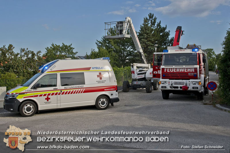 20240706_Küchenbrand in Mehrparteinwohnhaus in Bad Vöslau Foto: Stefan Schneider BFKDO BADEN