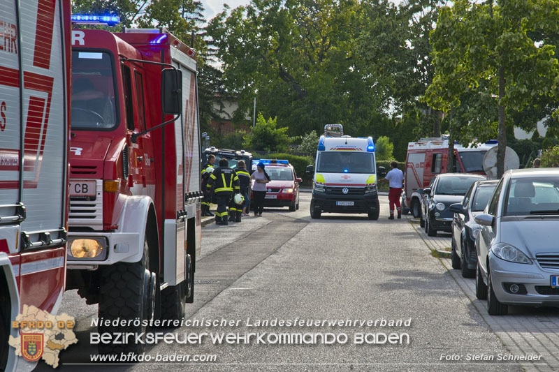 20240706_Küchenbrand in Mehrparteinwohnhaus in Bad Vöslau Foto: Stefan Schneider BFKDO BADEN