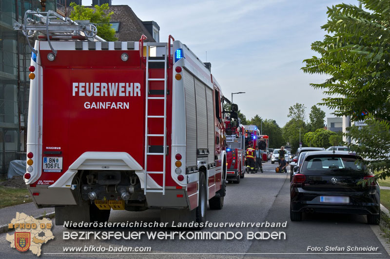 20240706_Küchenbrand in Mehrparteinwohnhaus in Bad Vöslau Foto: Stefan Schneider BFKDO BADEN