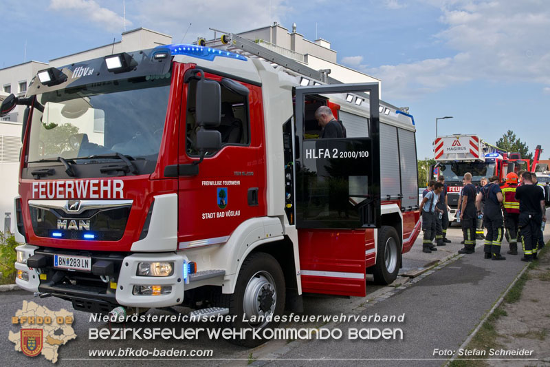 20240706_Küchenbrand in Mehrparteinwohnhaus in Bad Vöslau Foto: Stefan Schneider BFKDO BADEN