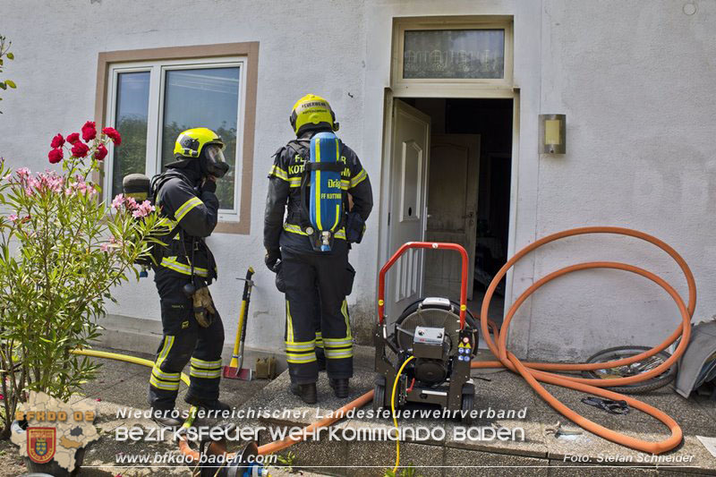 20240707_Wohnungsbrand in Kottingbrunn Foto: Stefan Schneider BFKDO BADEN 20240707_Wohnungsbrand in Kottingbrunn Foto: Stefan Schneider BFKDO BADEN