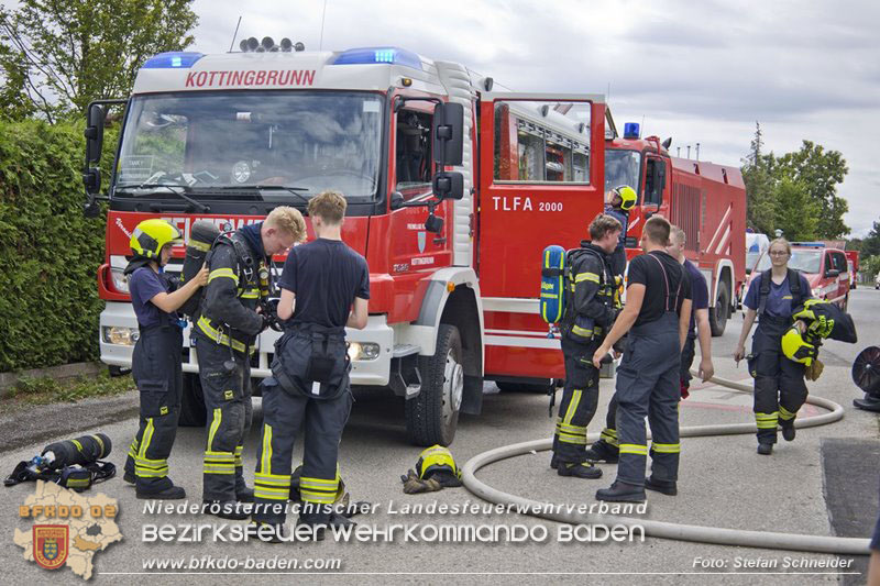 20240707_Wohnungsbrand in Kottingbrunn Foto: Stefan Schneider BFKDO BADEN 20240707_Wohnungsbrand in Kottingbrunn Foto: Stefan Schneider BFKDO BADEN