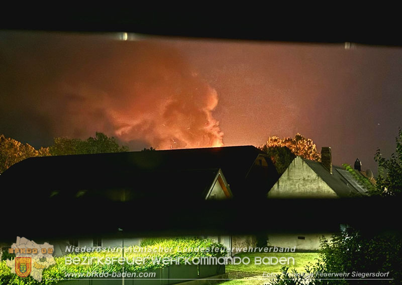 20240711_Heckenbrand entpuppte sich als Gebäudebrand in Siegersdorf Foto: Freiwillige Feuerwehr Siegersdorf 20240711_Heckenbrand entpuppte sich als Gebäudebrand in Siegersdorf Foto: Freiwillige Feuerwehr Siegersdorf