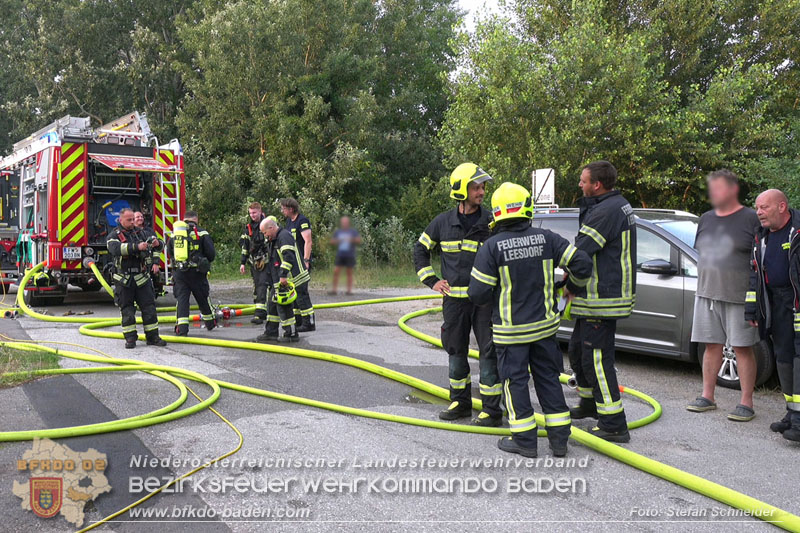 20240719_Brand bei einem Einfamilienhaus in der Badener Haidhofsiedlung Foto: Stefan Schneider BFKDO BADEN 20240719_Brand bei einem Einfamilienhaus in der Badener Haidhofsiedlung Foto: Stefan Schneider BFKDO BADEN