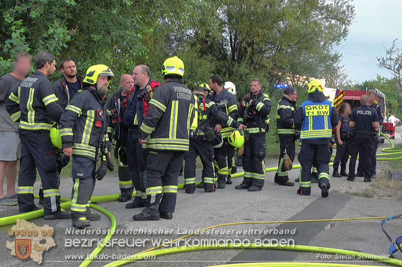 20240719_Brand bei einem Einfamilienhaus in der Badener Haidhofsiedlung Foto: Stefan Schneider BFKDO BADEN 20240719_Brand bei einem Einfamilienhaus in der Badener Haidhofsiedlung Foto: Stefan Schneider BFKDO BADEN