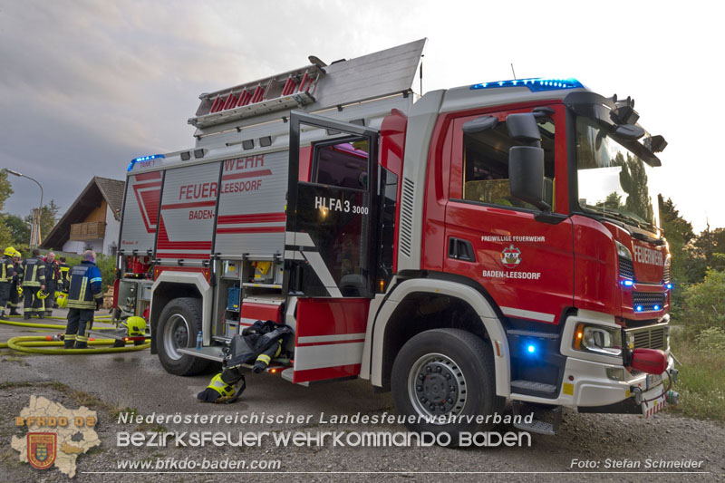 20240719_Brand bei einem Einfamilienhaus in der Badener Haidhofsiedlung Foto: Stefan Schneider BFKDO BADEN 20240719_Brand bei einem Einfamilienhaus in der Badener Haidhofsiedlung Foto: Stefan Schneider BFKDO BADEN