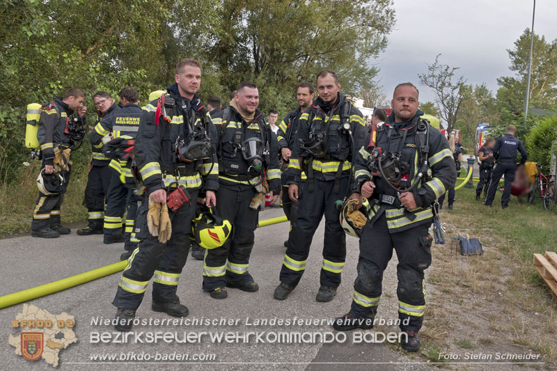 20240719_Brand bei einem Einfamilienhaus in der Badener Haidhofsiedlung Foto: Stefan Schneider BFKDO BADEN 20240719_Brand bei einem Einfamilienhaus in der Badener Haidhofsiedlung Foto: Stefan Schneider BFKDO BADEN