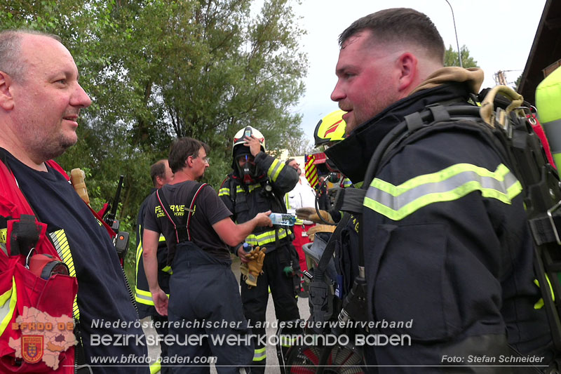 20240719_Brand bei einem Einfamilienhaus in der Badener Haidhofsiedlung Foto: Stefan Schneider BFKDO BADEN 20240719_Brand bei einem Einfamilienhaus in der Badener Haidhofsiedlung Foto: Stefan Schneider BFKDO BADEN