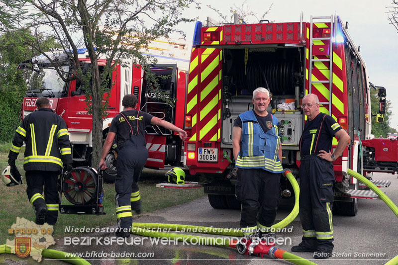 20240719_Brand bei einem Einfamilienhaus in der Badener Haidhofsiedlung Foto: Stefan Schneider BFKDO BADEN 20240719_Brand bei einem Einfamilienhaus in der Badener Haidhofsiedlung Foto: Stefan Schneider BFKDO BADEN