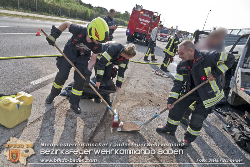 20240722_Abschleppfahrzeug geriet in Brand auf der LB210 Tribuswinkel-Oeynhausen Foto: Stefan Schneider BFKDO BADEN