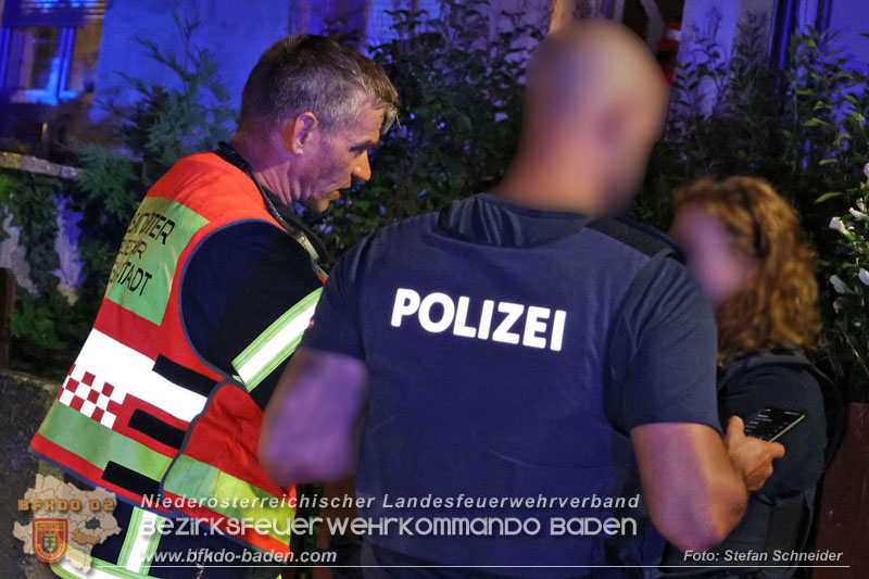 20240725_Nächtlicher Brand in einer Dachgeschoßwohnung in Traiskirchen   Foto: Stefan Schneider BFKDO BADEN