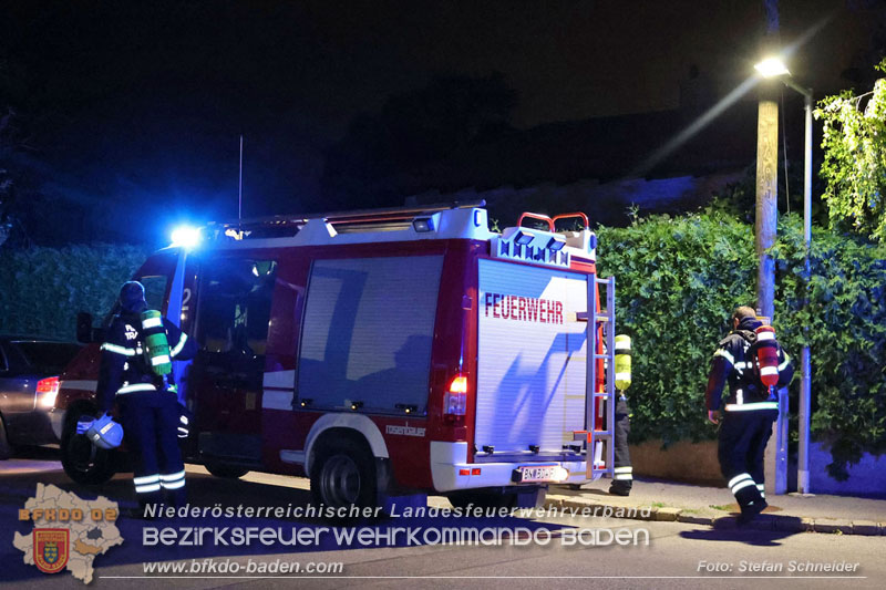 20240725_Nächtlicher Brand in einer Dachgeschoßwohnung in Traiskirchen   Foto: Stefan Schneider BFKDO BADEN