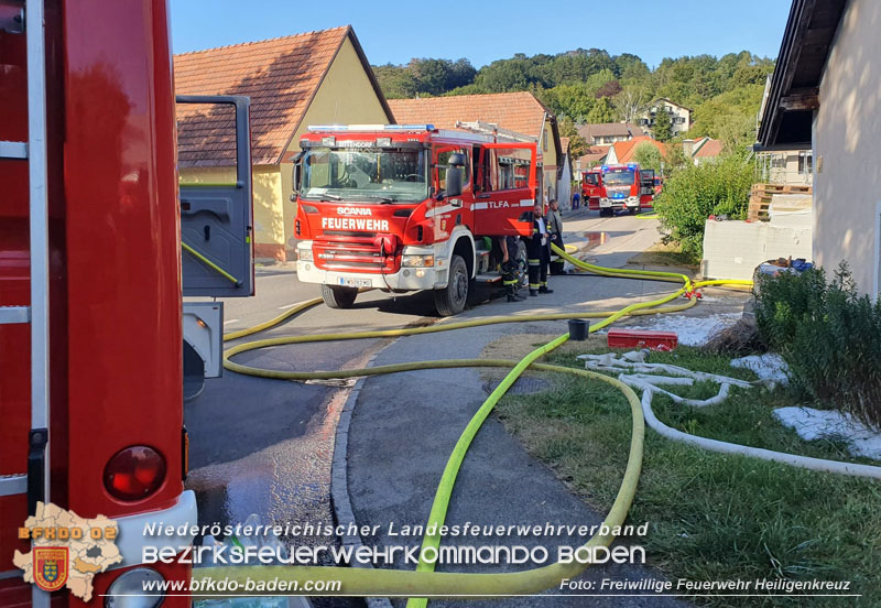 20240730_Unterstützung bei Großbrand in Sittendorf im Nachbarbezirk Mödling Foto: Freiwillige Feuerwehr Heiligenkreuz 20240730_Unterstützung bei Großbrand in Sittendorf im Nachbarbezirk Mödling Foto: Freiwillige Feuerwehr Heiligenkreuz