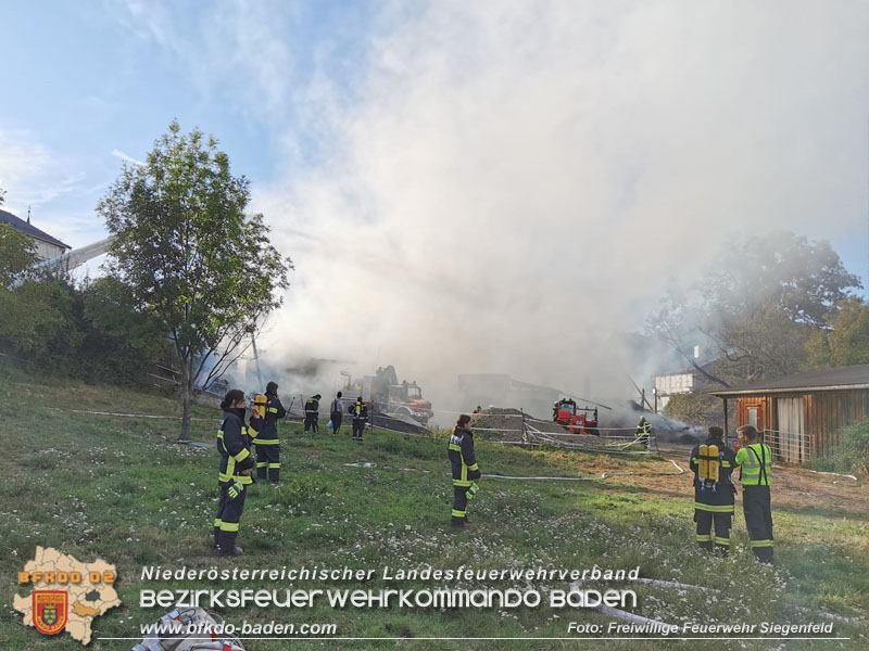 20240730_Unterstützung bei Großbrand in Sittendorf im Nachbarbezirk Mödling Foto: Freiwillige Feuerwehr Siegenfeld 20240730_Unterstützung bei Großbrand in Sittendorf im Nachbarbezirk Mödling Foto: Freiwillige Feuerwehr Siegenfeld