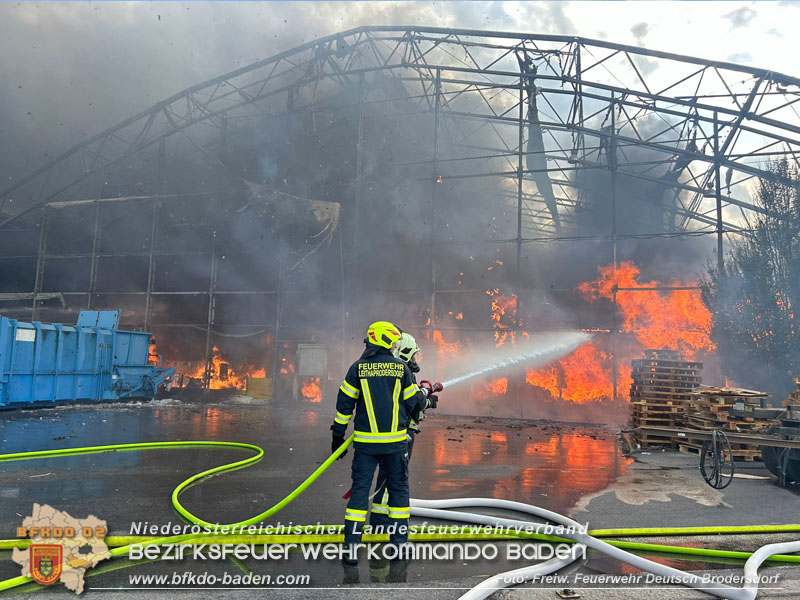 20240802_Großbrand in Leithaprodersdorf/Bgld - auch Nö Feuerwehren im Löscheinsatz Foto: Freiwillige Feuerwehr Deutsch-Brodersdorf