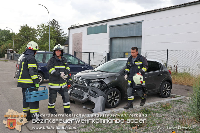 20240805_Personenrettung nach Verkehrsunfall in Sooß Foto: Stefan Schneider BFKDO BADEN 20240805_Personenrettung nach Verkehrsunfall in Sooß Foto: Stefan Schneider BFKDO BADEN