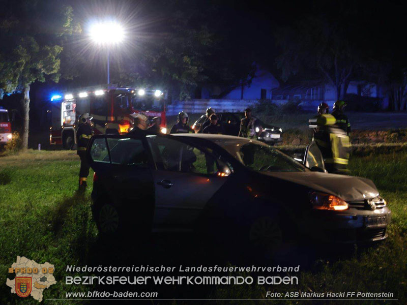 20240809_Verkehrsunfall auf der L138 Kremesberg Berndorf-Pottenstein   Foto: ASB Markus Hackl FF Pottenstein