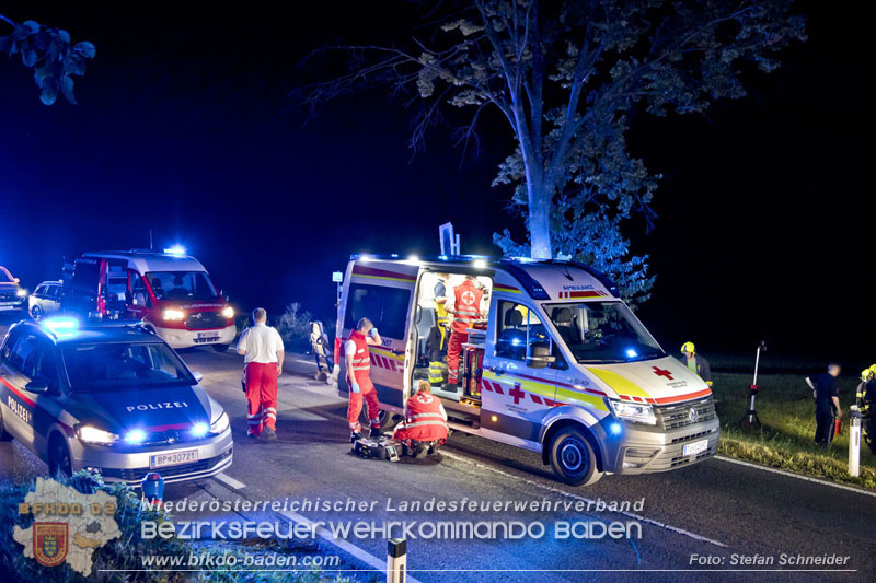 20240809_Verkehrsunfall auf der L138 Kremesberg Berndorf-Pottenstein   Foto: Stefan Schneider BFKDO BADEN