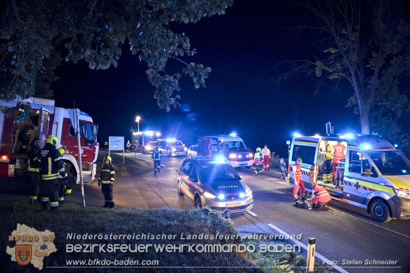 20240809_Verkehrsunfall auf der L138 Kremesberg Berndorf-Pottenstein   Foto: Stefan Schneider BFKDO BADEN