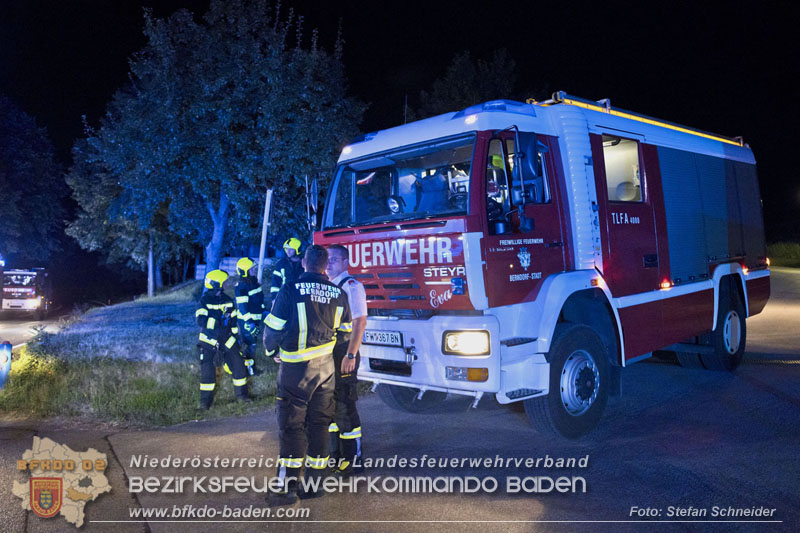 20240809_Verkehrsunfall auf der L138 Kremesberg Berndorf-Pottenstein   Foto: Stefan Schneider BFKDO BADEN