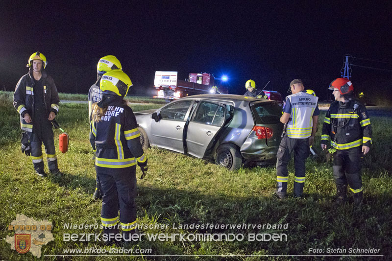 20240809_Verkehrsunfall auf der L138 Kremesberg Berndorf-Pottenstein   Foto: Stefan Schneider BFKDO BADEN