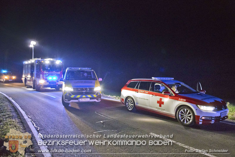 20240809_Verkehrsunfall auf der L138 Kremesberg Berndorf-Pottenstein   Foto: Stefan Schneider BFKDO BADEN