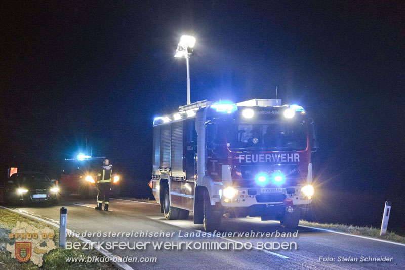 20240809_Verkehrsunfall auf der L138 Kremesberg Berndorf-Pottenstein   Foto: Stefan Schneider BFKDO BADEN
