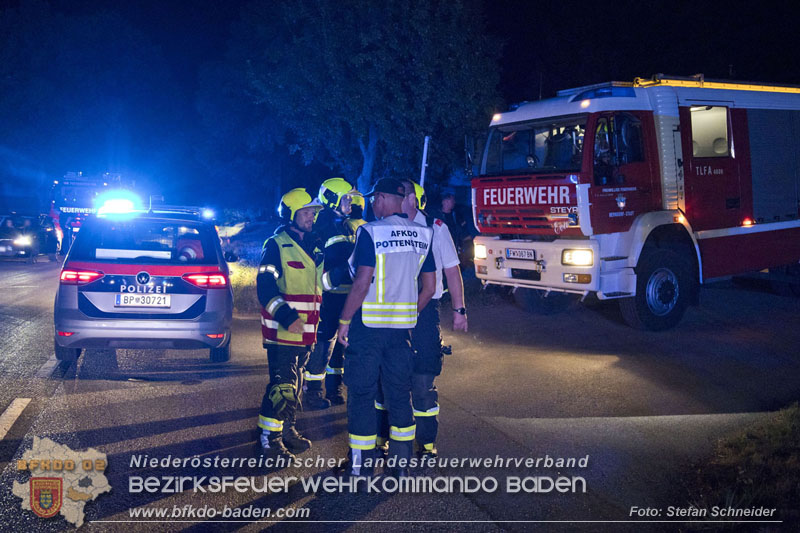 20240809_Verkehrsunfall auf der L138 Kremesberg Berndorf-Pottenstein   Foto: Stefan Schneider BFKDO BADEN