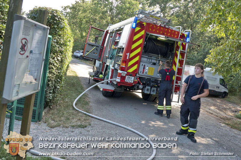 20240813_Brand einer Lithium-Batterie in Kleingartensiedlung  Foto: Stefan Schneider