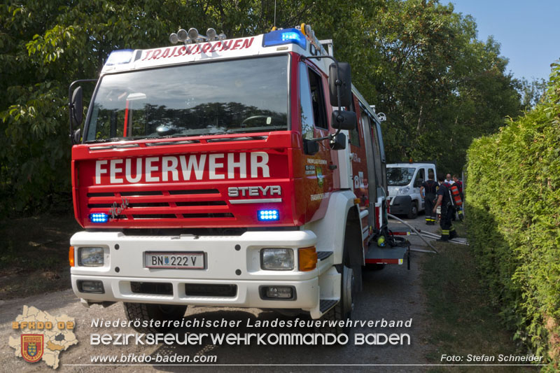 20240813_Brand einer Lithium-Batterie in Kleingartensiedlung  Foto: Stefan Schneider