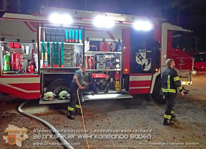 20240818_Waldbrand am Manhartsberg" in der Gemeinde Bad Vöslau im Ortsteil Gainfarn   Foto: Michael Wallner FF Gainfarn