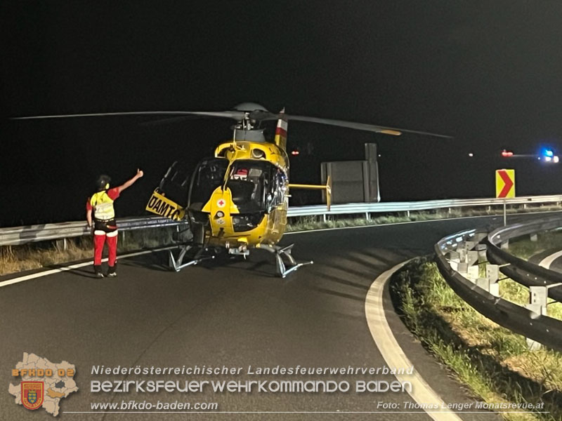 20240824_Schwerer Motorradunfall auf der A3 bei Pottendorf   Foto: Thomas Lenger Monatsrevue.at