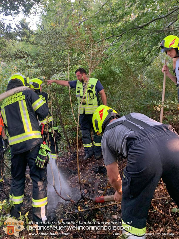 20240902_Gleich zwei Waldbrände bei Furth a.d.Triesting durch Blitzschlag ausgelöst Foto: Freiwillige Feuerwehr Furth/Triesting 20240902_Gleich zwei Waldbrände bei Furth a.d.Triesting durch Blitzschlag ausgelöst Foto: Freiwillige Feuerwehr Furth/Triesting