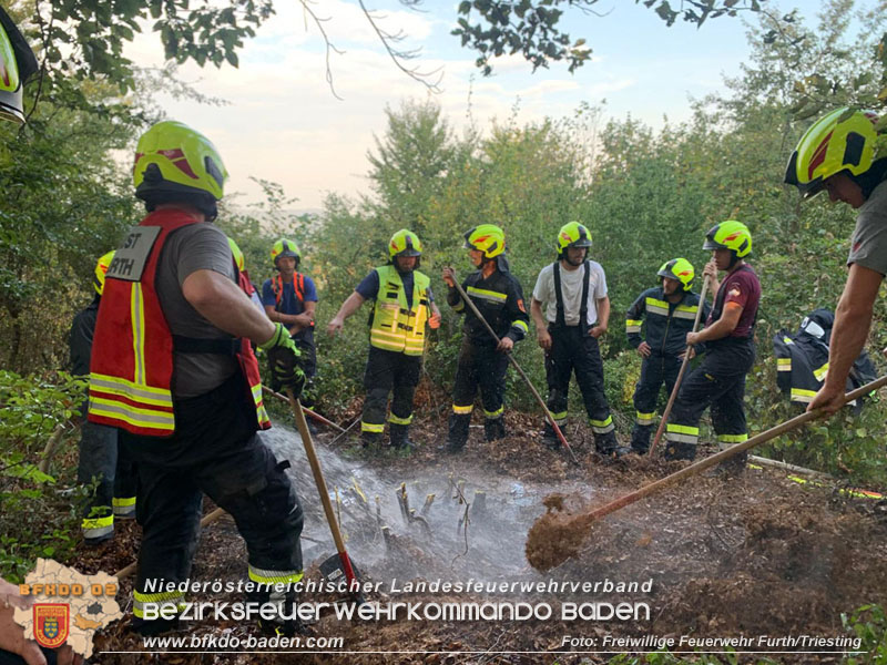 20240902_Gleich zwei Waldbrände bei Furth a.d.Triesting durch Blitzschlag ausgelöst Foto: Freiwillige Feuerwehr Furth/Triesting 20240902_Gleich zwei Waldbrände bei Furth a.d.Triesting durch Blitzschlag ausgelöst Foto: Freiwillige Feuerwehr Furth/Triesting