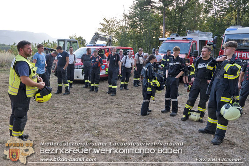20240902_Gleich zwei Waldbrände bei Furth a.d.Triesting durch Blitzschlag ausgelöst Foto: Freiwillige Feuerwehr Furth/Triesting 20240902_Gleich zwei Waldbrände bei Furth a.d.Triesting durch Blitzschlag ausgelöst Foto: Freiwillige Feuerwehr Furth/Triesting