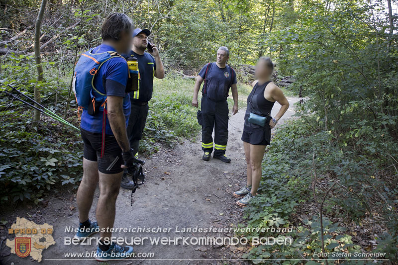 20240907_Spotty nach über 50 Stunden durch Feuerwehr aus Felshöhle in Baden gerettet    Foto: Stefan Schneider BFKDO BADEN