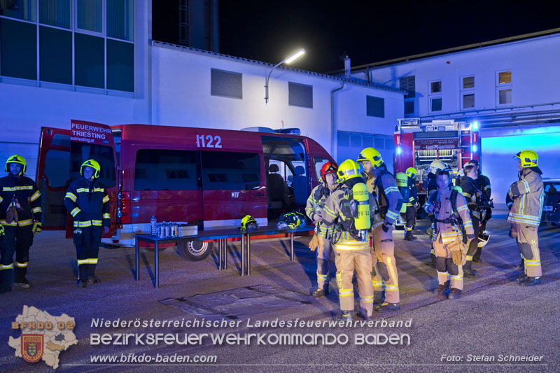 20241123_Alarmstufe B3 bei Brand in Gewerbebetrieb in Schönau a.d.Triesting   Foto: Stefan Schneider BFKDO BADEN