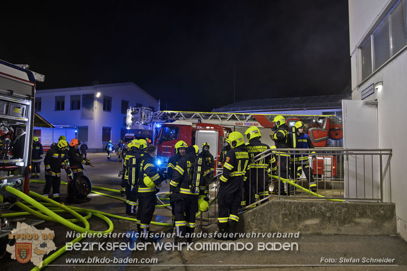 20241123_Alarmstufe B3 bei Brand in Gewerbebetrieb in Schönau a.d.Triesting   Foto: Stefan Schneider BFKDO BADEN