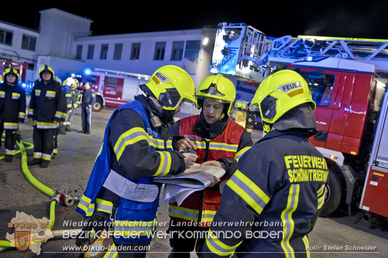 20241123_Alarmstufe B3 bei Brand in Gewerbebetrieb in Schönau a.d.Triesting   Foto: Stefan Schneider BFKDO BADEN