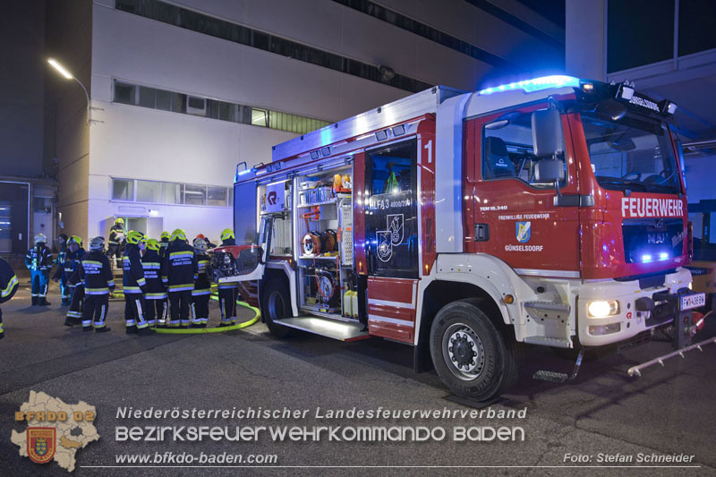 20241123_Alarmstufe B3 bei Brand in Gewerbebetrieb in Schönau a.d.Triesting   Foto: Stefan Schneider BFKDO BADEN