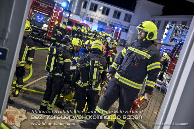 20241123_Alarmstufe B3 bei Brand in Gewerbebetrieb in Schönau a.d.Triesting   Foto: Stefan Schneider BFKDO BADEN