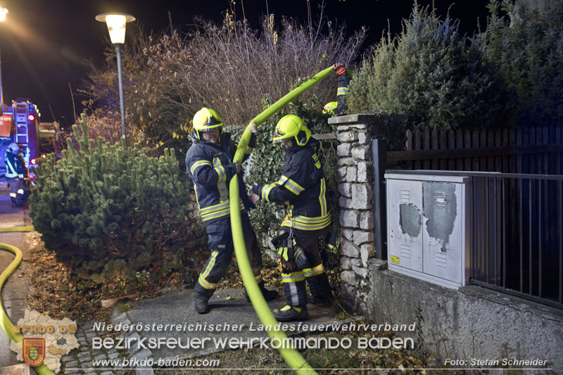 20241201_Mann stirbt bei verehrenden Wohnhausbrand in Landegg Gemeinde Pottendorf Noe Foto: Stefan Schneider BFKDO BADEN 20241201_Mann stirbt bei verehrenden Wohnhausbrand in Landegg Gemeinde Pottendorf Noe Foto: Stefan Schneider BFKDO BADEN