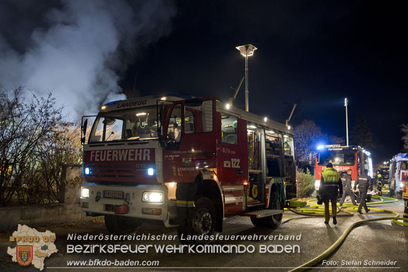 20241201_Mann stirbt bei verehrenden Wohnhausbrand in Landegg Gemeinde Pottendorf Noe Foto: Stefan Schneider BFKDO BADEN 20241201_Mann stirbt bei verehrenden Wohnhausbrand in Landegg Gemeinde Pottendorf Noe Foto: Stefan Schneider BFKDO BADEN